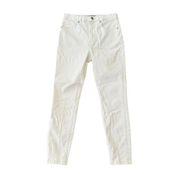 Everlane white high rise skinny ankle jeans size 27 - Picture 2 of 10